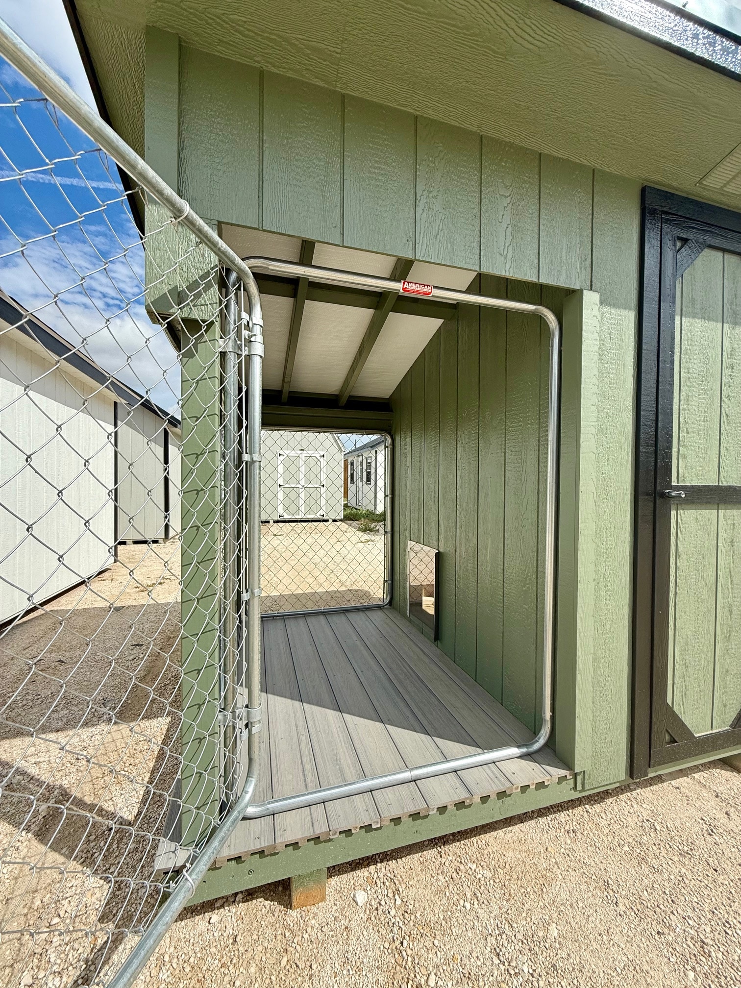 6x8 Dog Kennel - Lone Star Structures