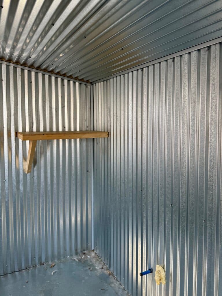 8x12 Studio Shed, Rental Return