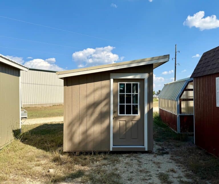 8x12 Studio Shed, Rental Return
