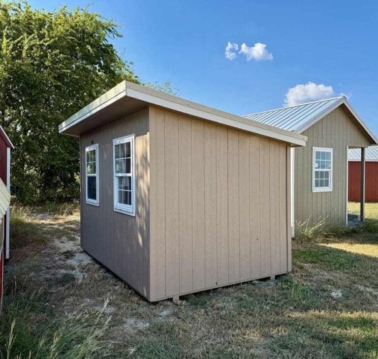 8x12 Studio Shed, Rental Return