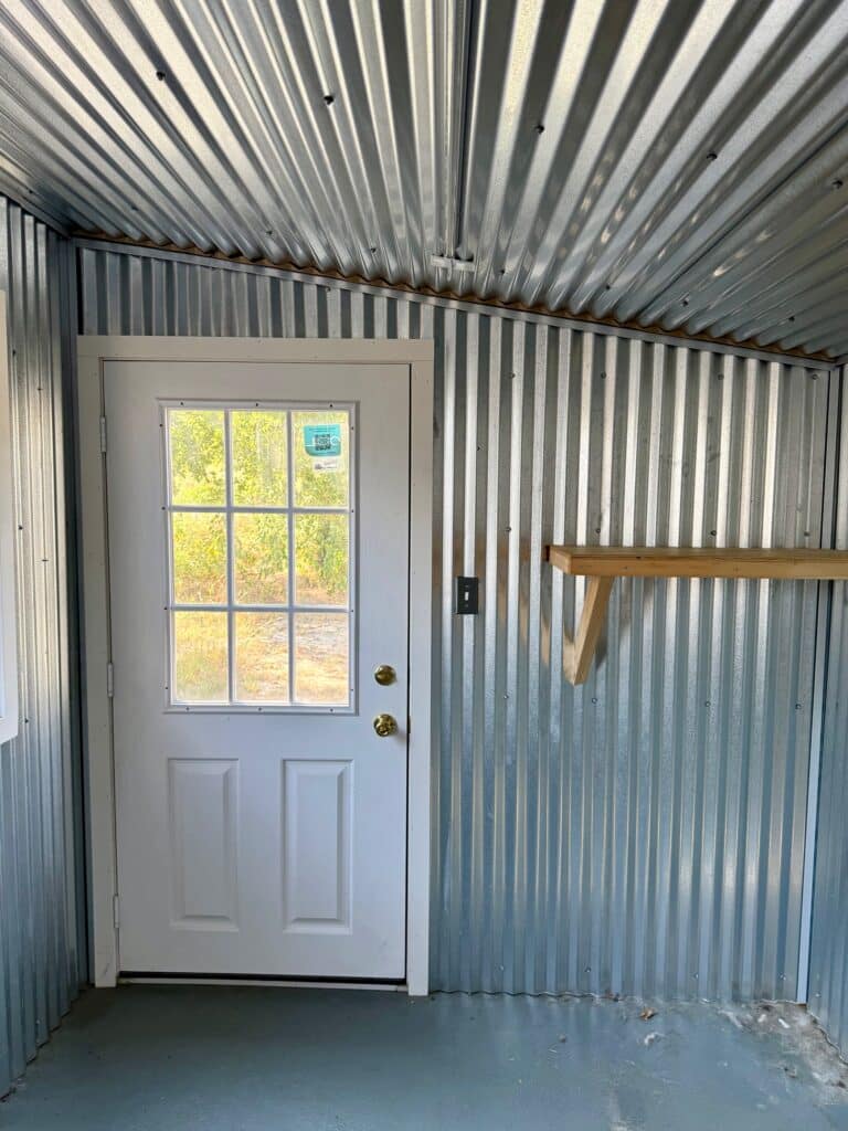 8x12 Studio Shed, Rental Return