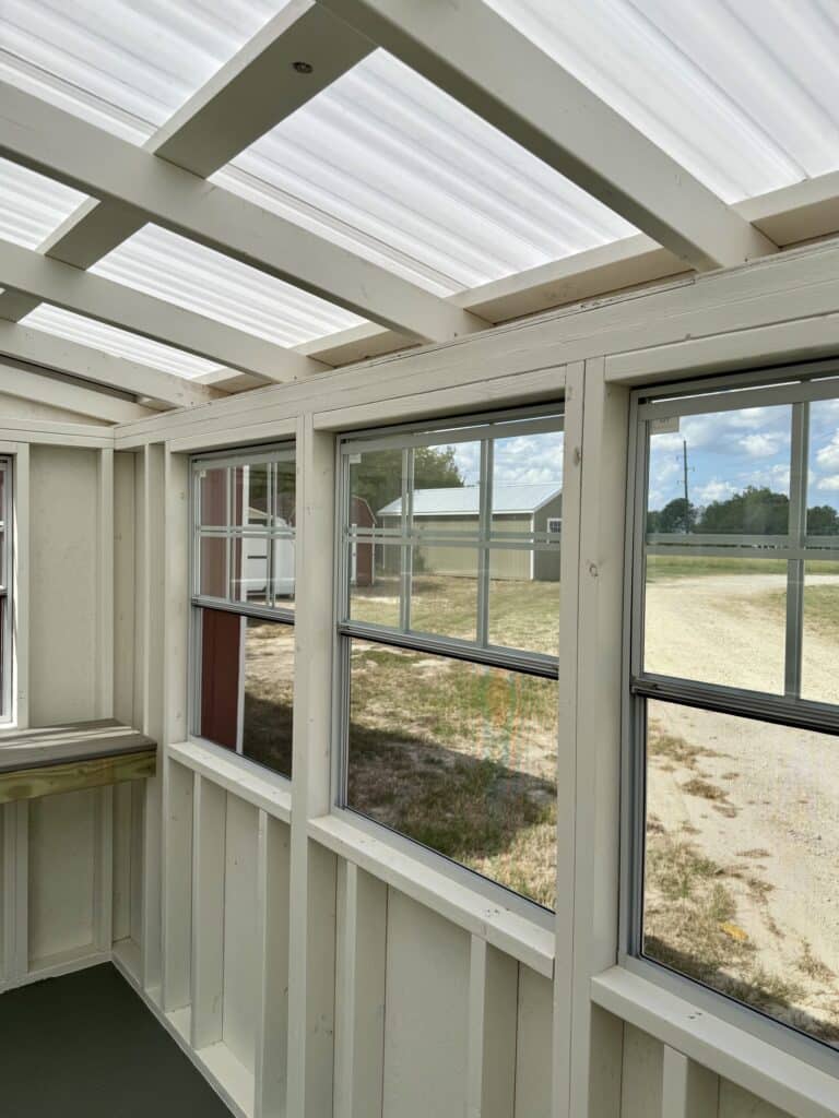 260092826 8x12 EcoStudio Greenhouse shed for sale Lott Texas Durable Outdoor Structure (6) 8x12 Eco-Studio Greenhouse