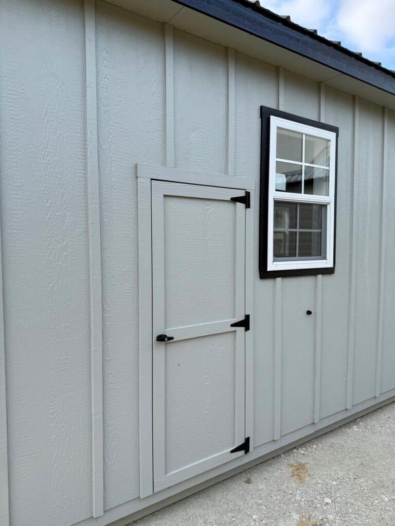 268102025 12x24 Outpost cabin shed for sale, finished interior (4) 12x24 Outpost, Finished Interior