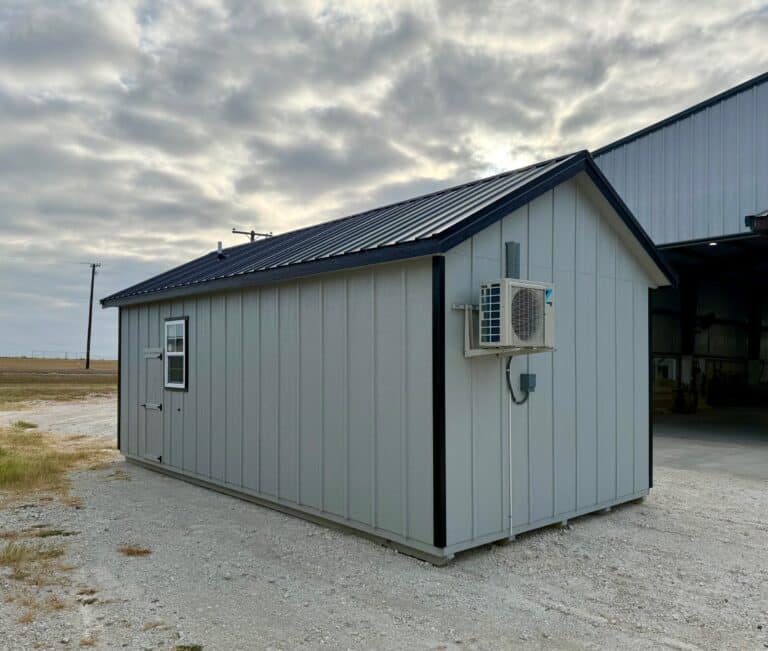 268102025 12x24 Outpost cabin shed for sale, finished interior (6) 12x24 Outpost, Finished Interior