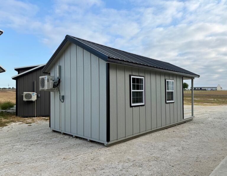 268102025 12x24 Outpost cabin shed for sale, finished interior (8) 12x24 Outpost, Finished Interior