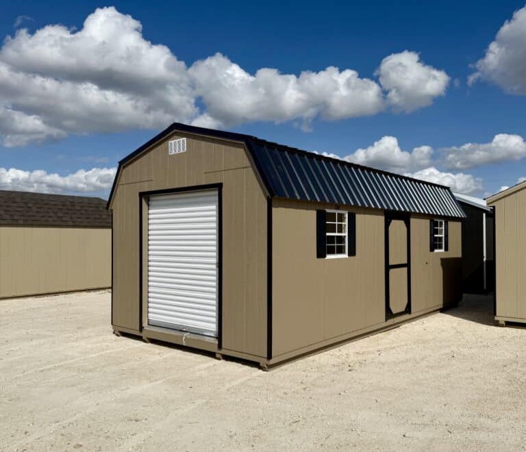 273100926 12x24 Dutchbarn shed for sale Liberty Hill Texas Durable Outdoor Storage 12x24 Dutchbarn