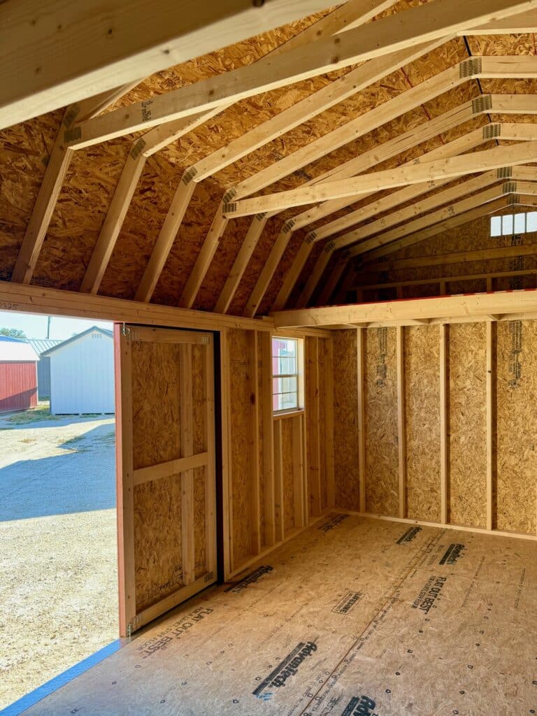 283110325 12x20 Dutchbarn shed for sale durable outdoor storage (4) 12x20 Dutchbarn