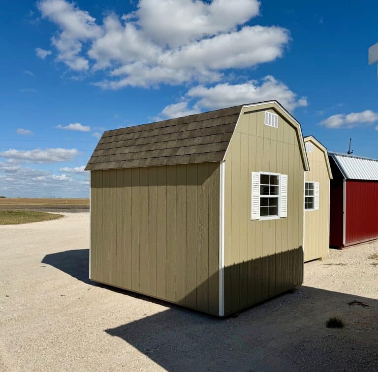 294111325 8x10 Dutchbarn shed for sale durable outdoor storage (2) 8x10 Dutchbarn