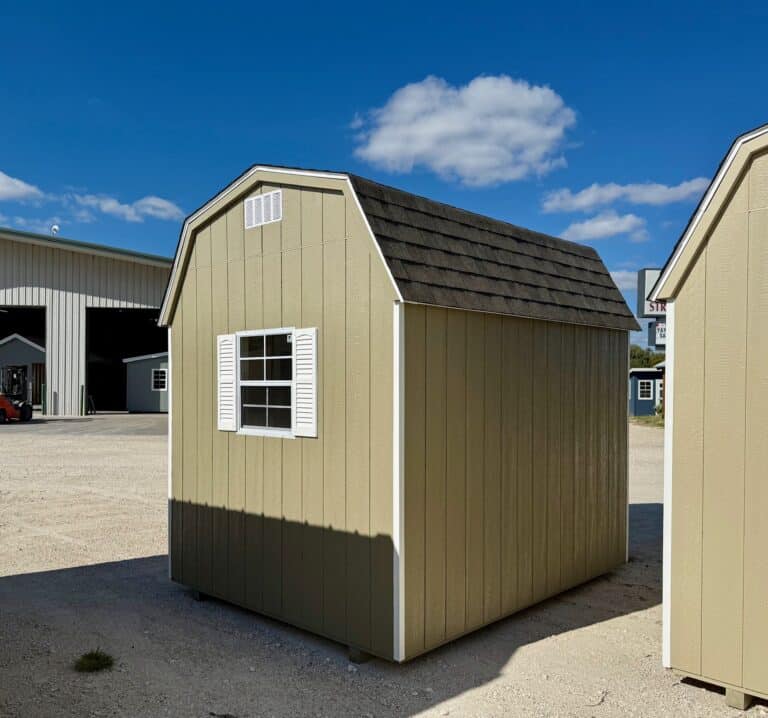 294111325 8x10 Dutchbarn shed for sale durable outdoor storage (7) 8x10 Dutchbarn
