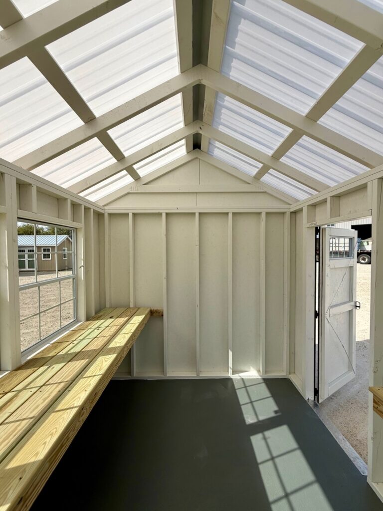 295111325 8x12 Classic Greenhouse shed for sale (8) 8x12 Classic Greenhouse