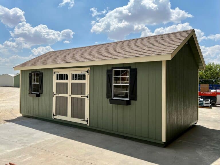 12x24 Classic Shed