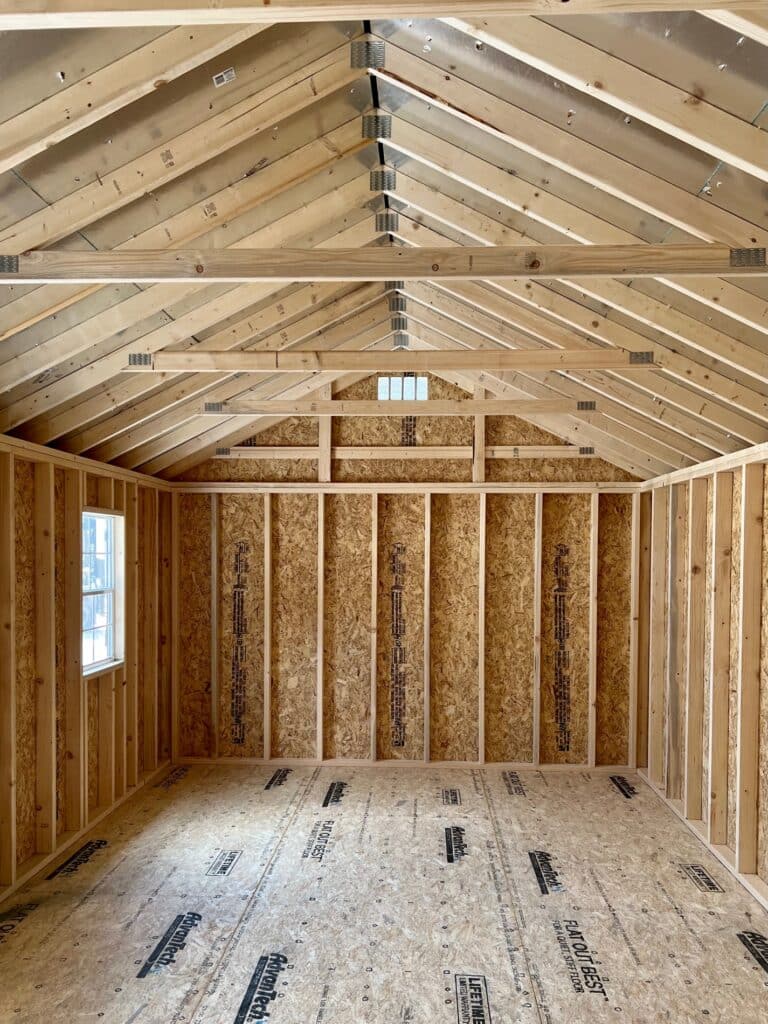 12x24 Classic Shed