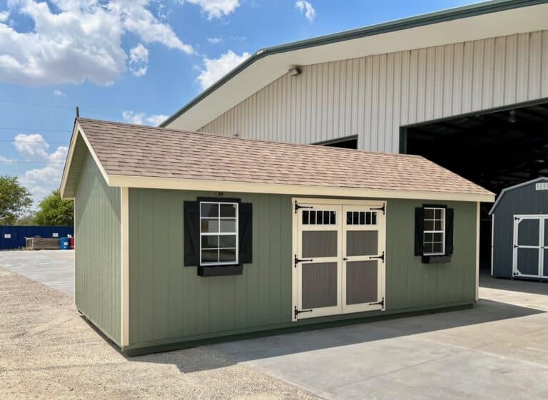 12x24 Classic Shed