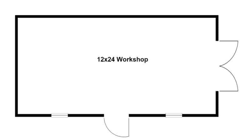 12x24 Workshop, Rental Return