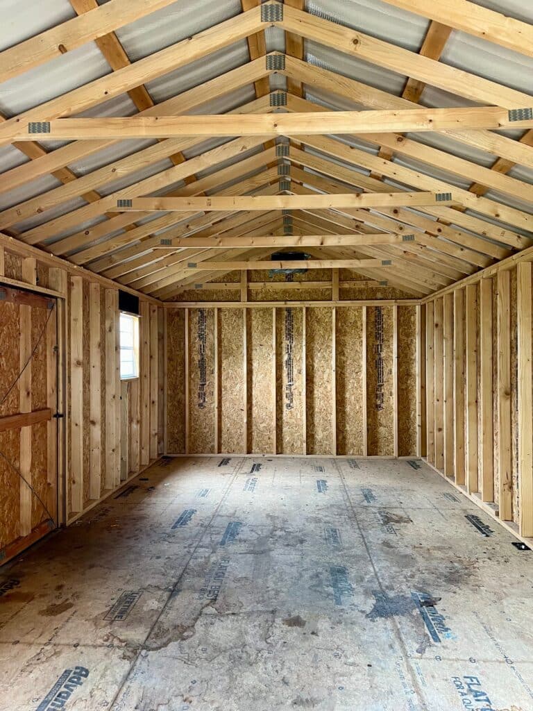 12x24 Workshop, Rental Return