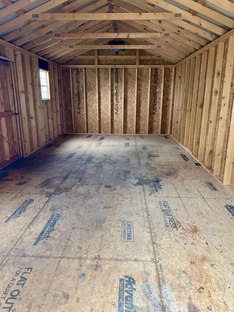 12x24 Workshop, Rental Return