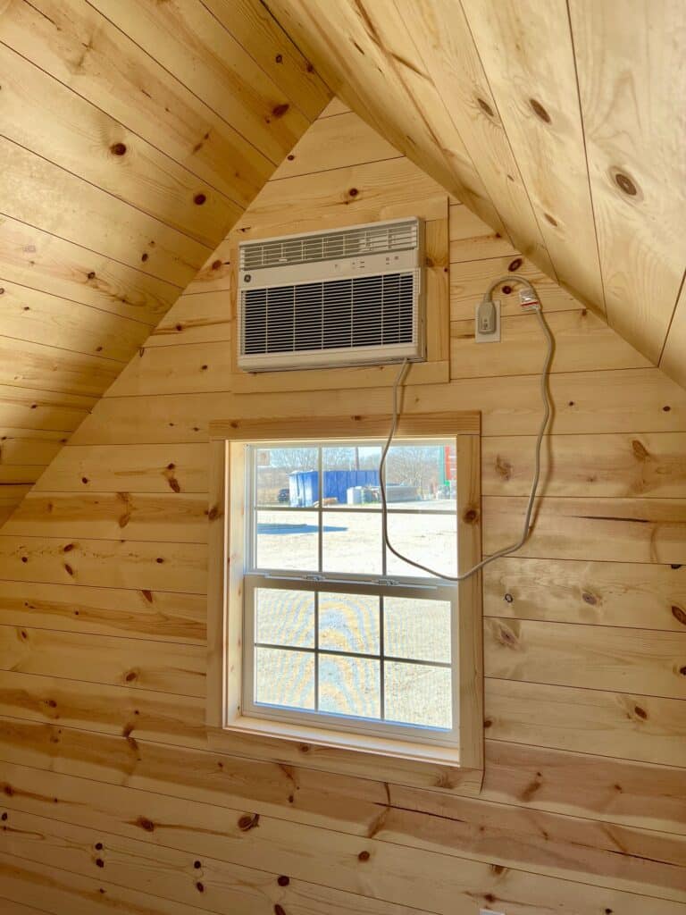 10x20 Bunkhouse Cabin, Finished Interior