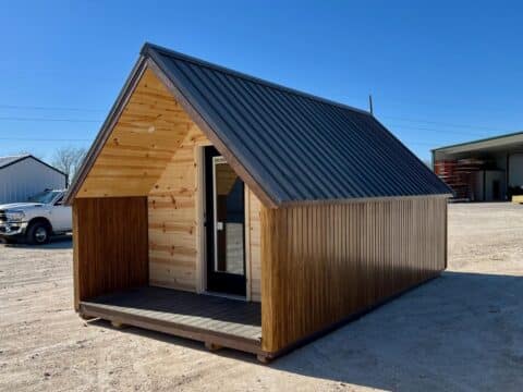 10x20 Bunkhouse Cabin, Finished Interior