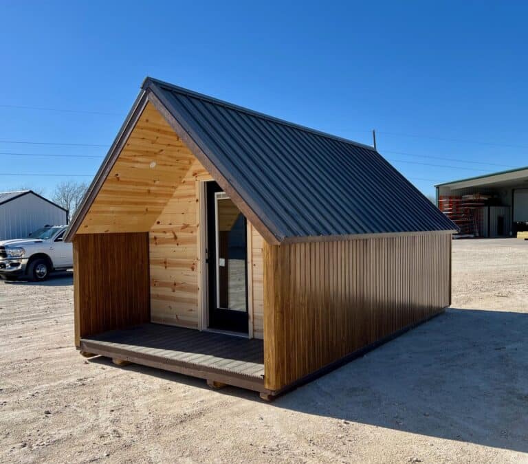10x20 Bunkhouse Cabin, Finished Interior