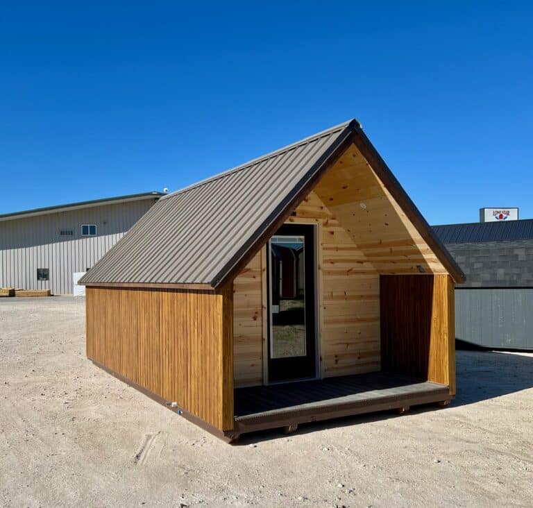 10x20 Bunkhouse Cabin, Finished Interior
