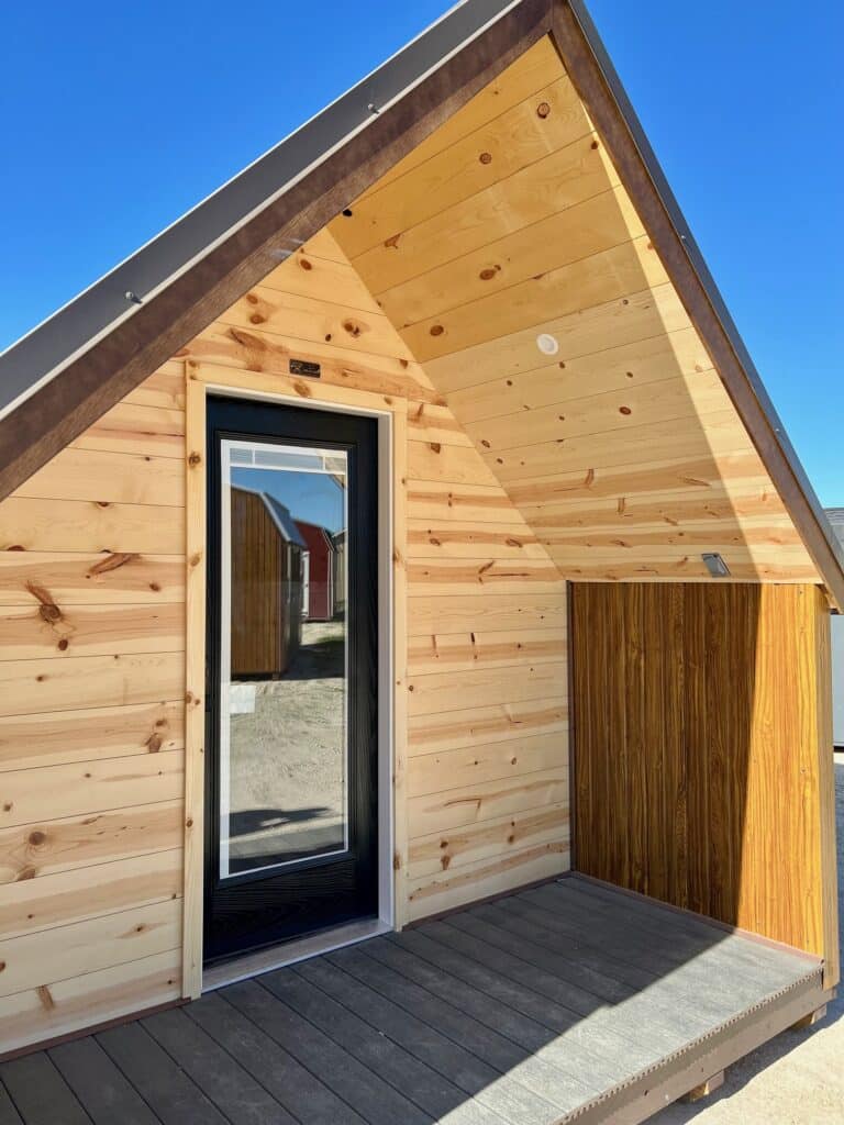 10x20 Bunkhouse Cabin, Finished Interior