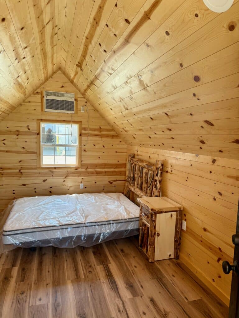 10x20 Bunkhouse Cabin, Finished Interior