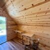 10x20 Bunkhouse Cabin, Finished Interior