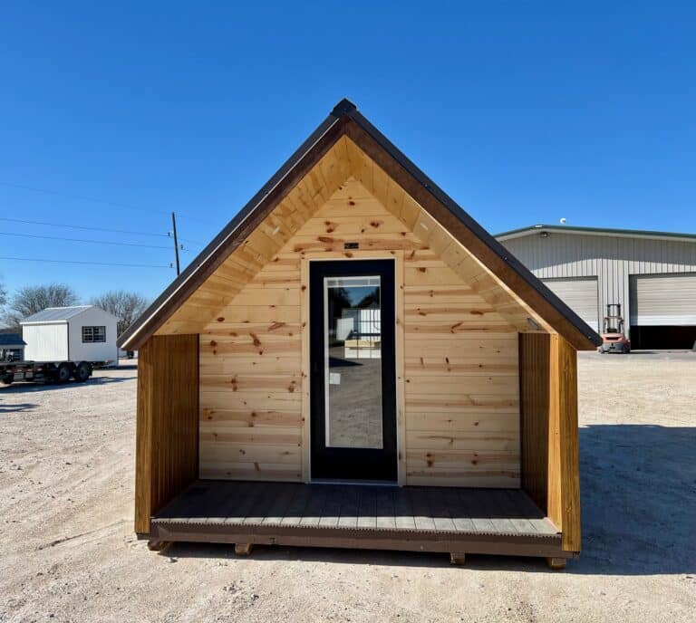 10x20 Bunkhouse Cabin, Finished Interior