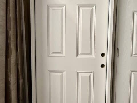 36" 6-panel Inswing Entry Door - Prehung