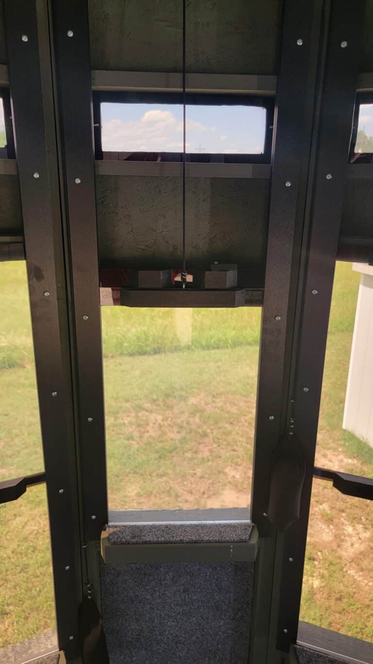 7x7 XL 360 Hunting Blind on Trailer
