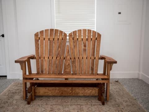 4' Adirondack Glider