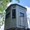 6x6 Hunting blind for sale in texas Shootin' House on 8' Tower