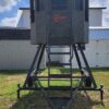 7x7 XL 360 Hunting Blind on Trailer