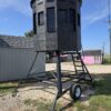 7x7 360 XL Hunting Blind on Trailer