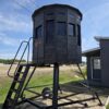 7x7 360 XL Hunting Blind on Trailer