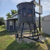 7x7 360 XL Hunting Blind on Trailer