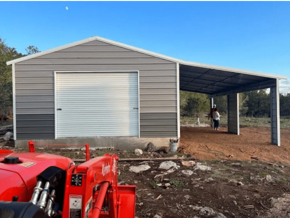 Metal Carports, Garages, And Barns For Sale In Texas