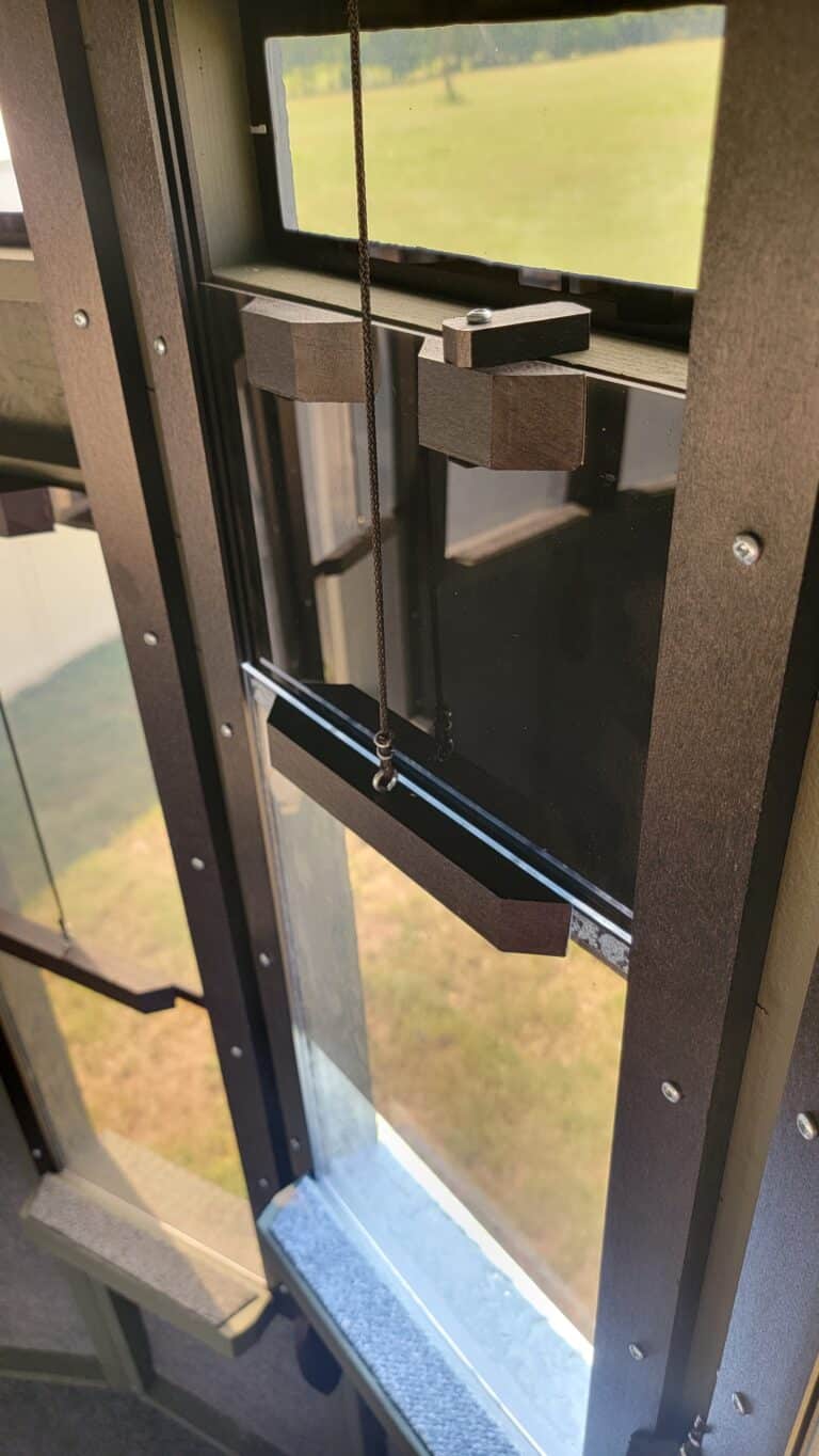 7x7 XL 360 Hunting Blind on Trailer