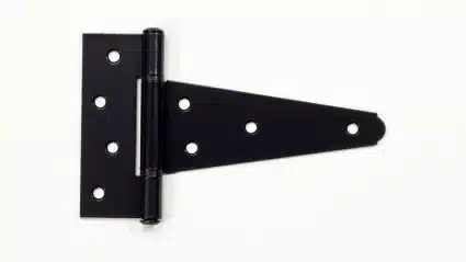 Dutchland® 5″ Black Straight Hinge 5" Straight Hinge w/ fasteners