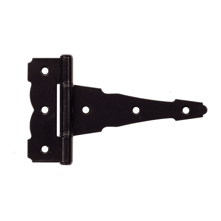 Dutchland® 6″ Black Decorative Hinge 6" Decorative Hinge w/ fasteners