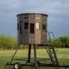 7x7 XL 360 Hunting Blind on Trailer