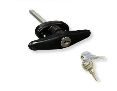 T Handle Latch Combo with Keys T-handle Latch Combo w/ keys
